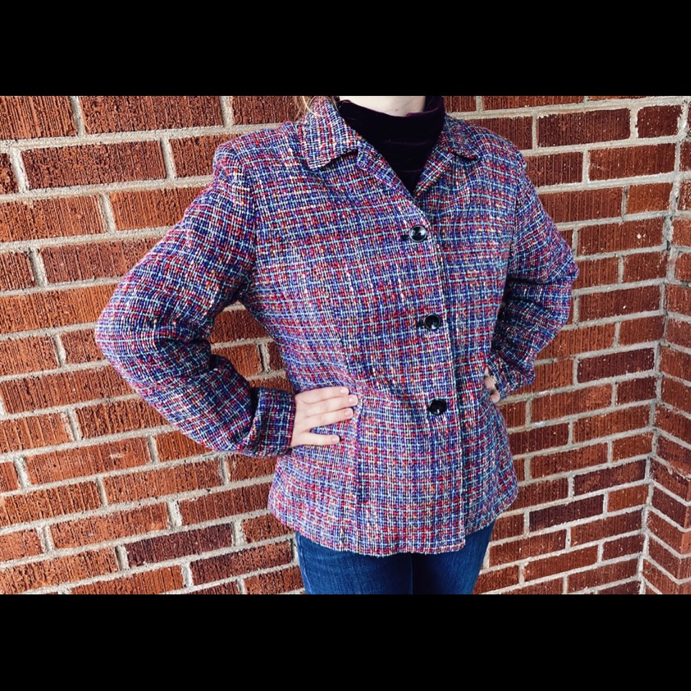 Vintage tweed coat